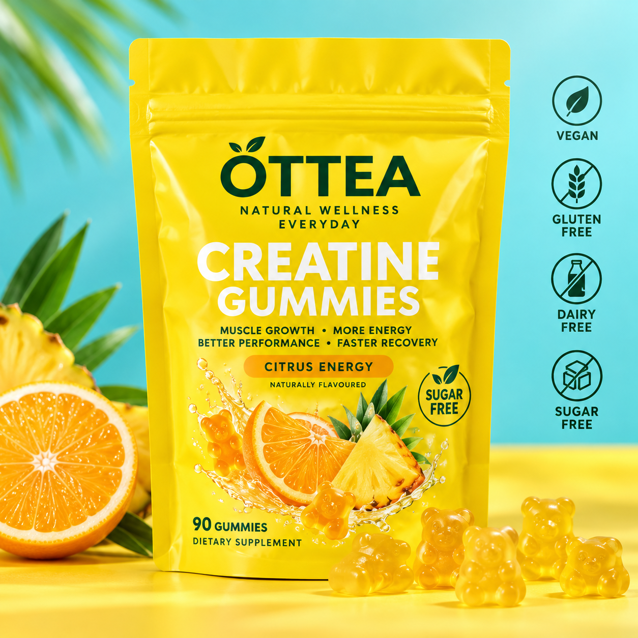 Creatine Gummies OTTEA gummies pouch